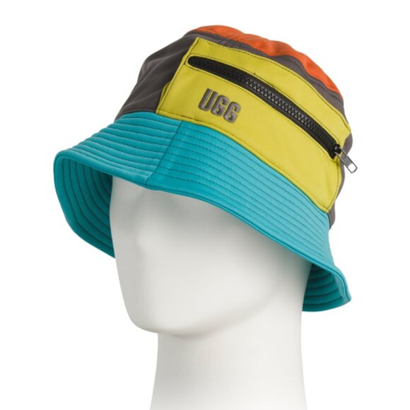NEW UGG Men's All Weather Bucket Hat Grey Multi 462tn - Picture 1 of 3